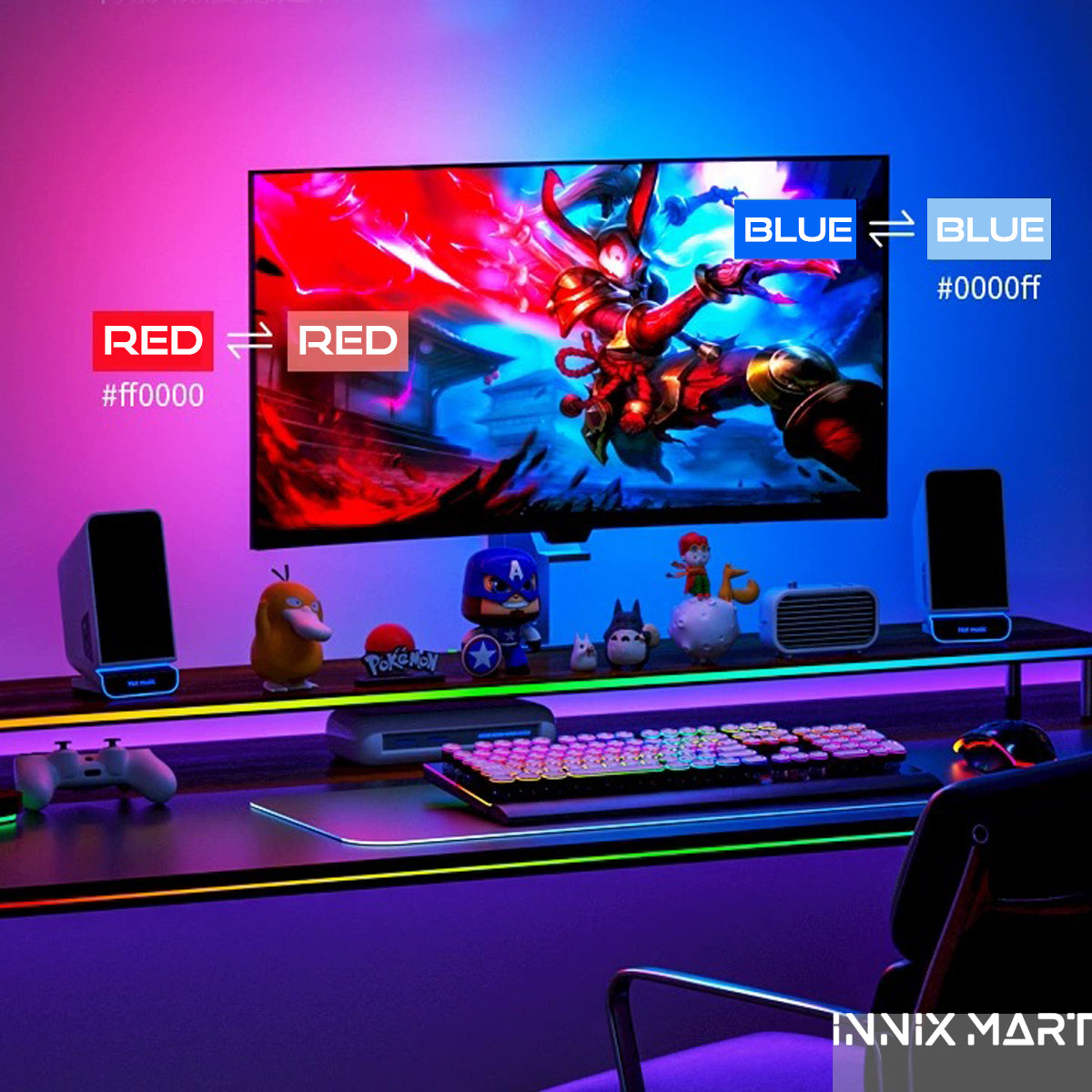 Monitor-Sync Strip Light